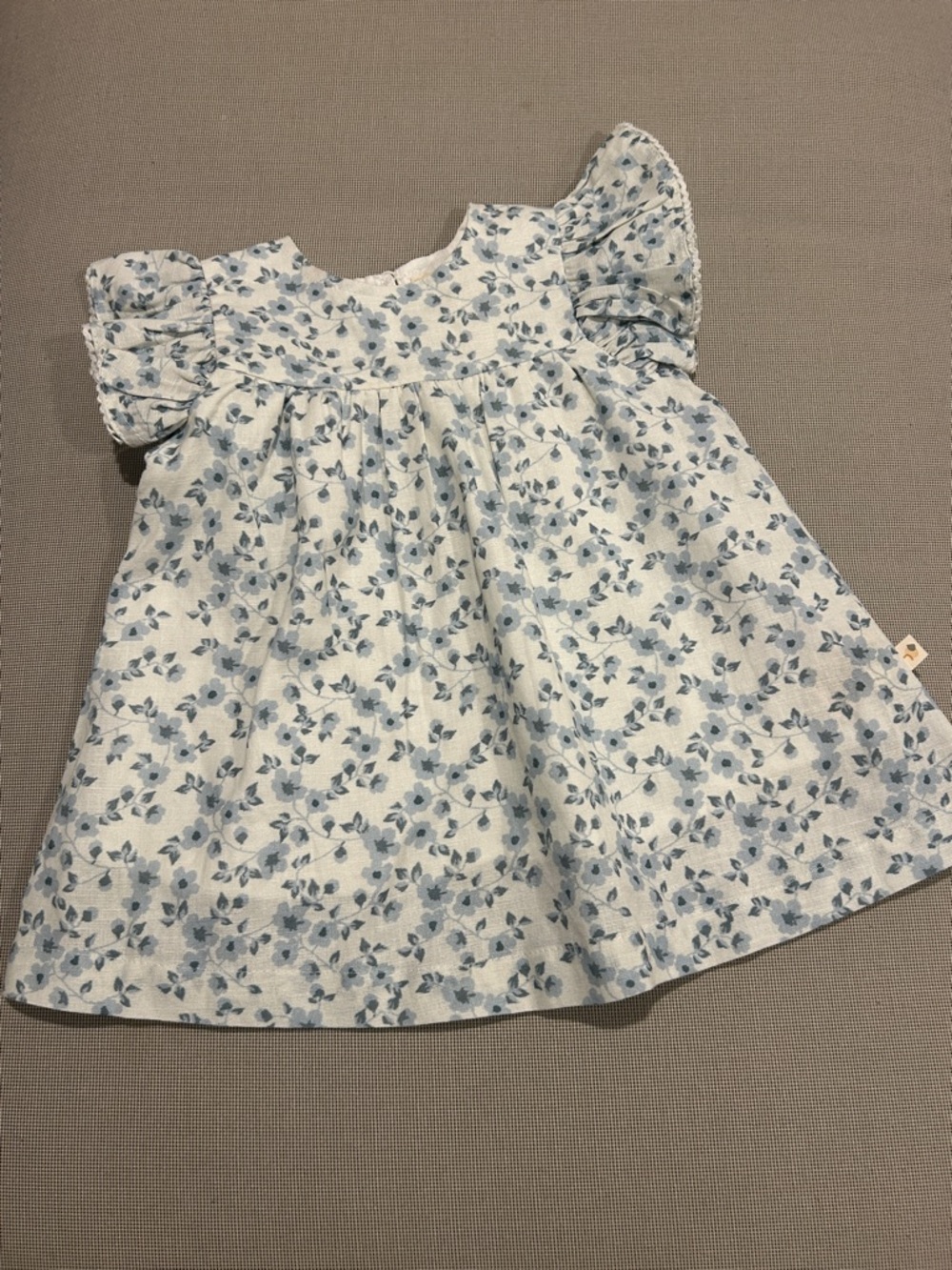 NWT MAKEMAKE Organics Cotton Dress Infant Size 6-12 Months